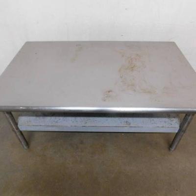 4 Foot Stainless Steel Equipment Stand