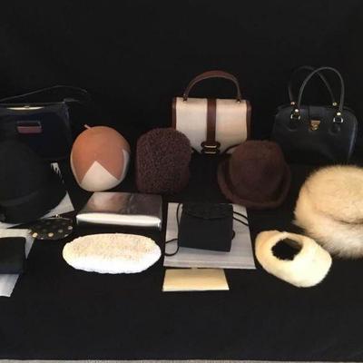 Hat and Purse Lot