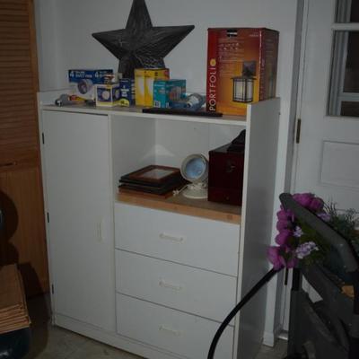 Shelving Unit, Misc. Home Items