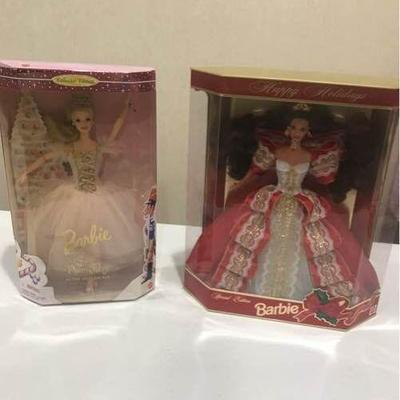 Vintage Plum Fairy Barbie & Holiday Barbie