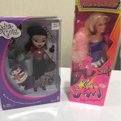 Zodiac Girlz Doll and Jem Doll
