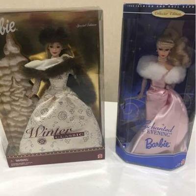 Winter Classic & Enchanted Evening Barbies
