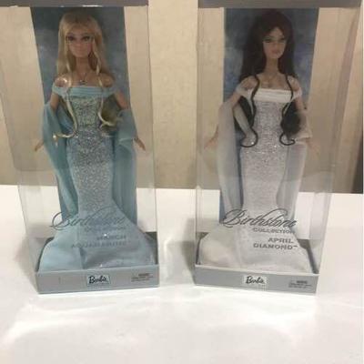 March & April Birthstone Barbies, Collector Series