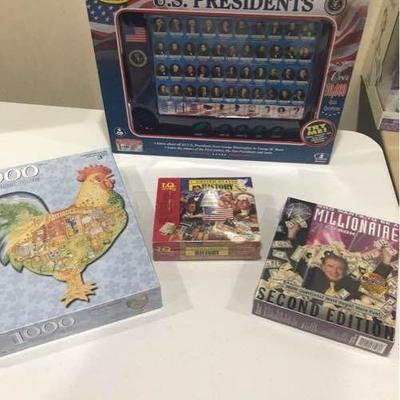 Large Puzzle, Games, Interactive U.S. Presidents