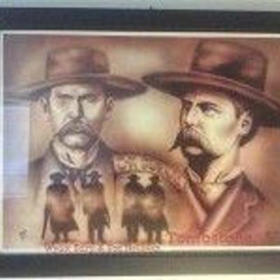 Wyatt Earp & Doc Holiday Print
