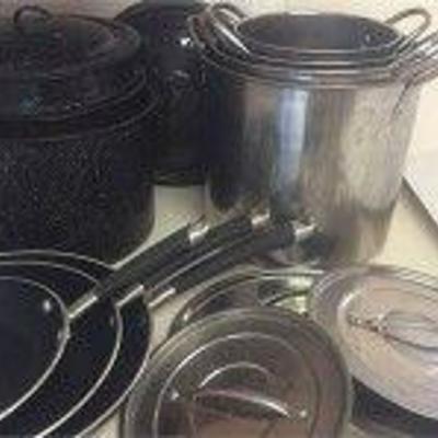 Stock Pots and Skillets
