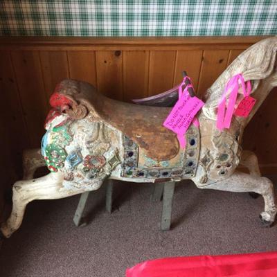 1800's French Carousel Horse