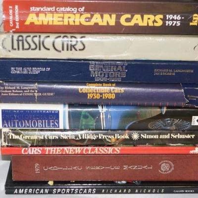 Car Automobile Book Lot