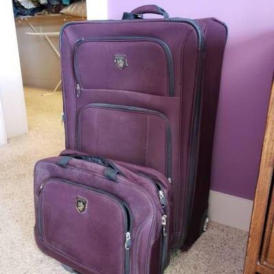 2 suitcases