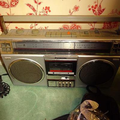 Vintage Radio with tape player
