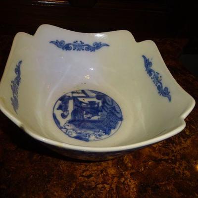 
Signed Asian Bowl (top)