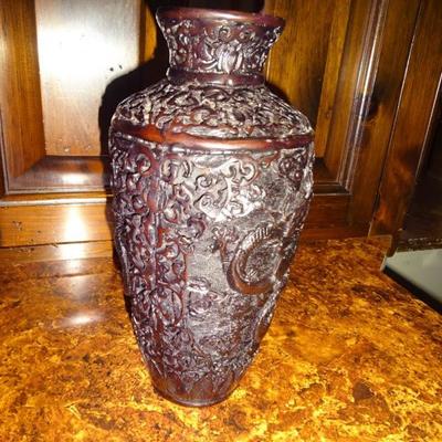 Detailed Antique Vase (Markings on bottom) 