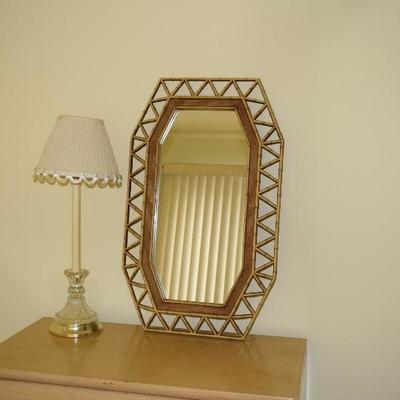 Mirror, Table Lamp