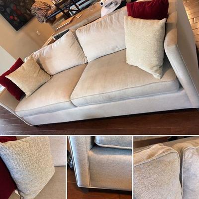 Cream sofa. $200