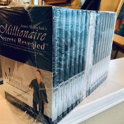 Complete set of  James Malinchak's Millionaire Secrets Revealed DVD's. $95