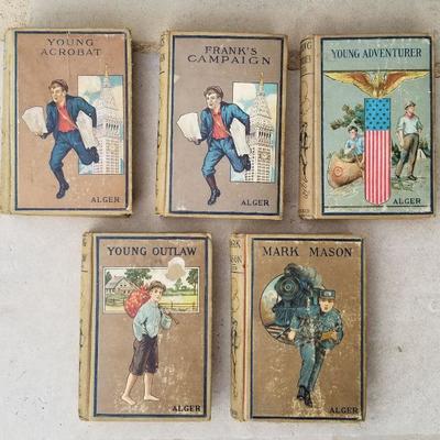 Circa 1900  Vintage Series of Books by Horatio Alger. $10 each
- The Young Adventurer 
- Mark Mason
- Young Outlaw 
- Young Acrobat
-...