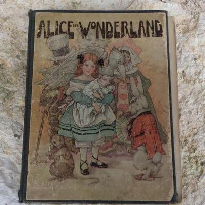 Alice in Wonderland by Lewis Carrol with 42 illustrations by John Tenniel (1929) @ $40