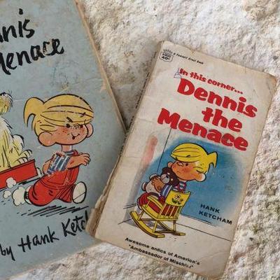 Dennis the Menace by Hank Ketchum. 1953 and 1967. $9 each