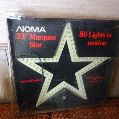 Noma 80 light marquee star.