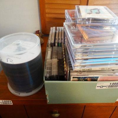 Lot of various cd's.