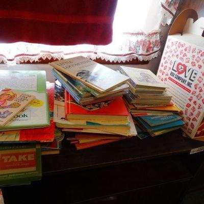 Lot of childrens books and chapter books.