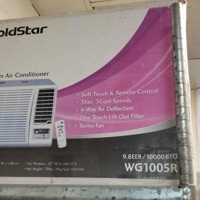 Goldstar Window unit air conditioner Model# WG1005 ...