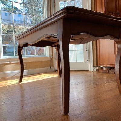 Kitchen Table with Pull Out Leaves