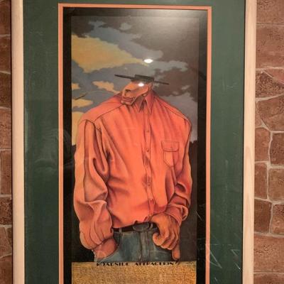 M. Pierson Signed Print
