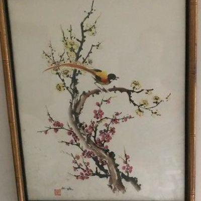 Large selection of artwork.