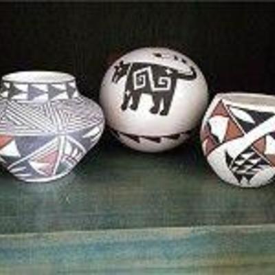 Native American Acoma Pottery