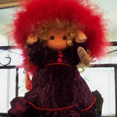 Precious Moments Red Hat Doll