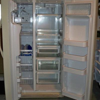 Interior of Kenmore Refrigerator.