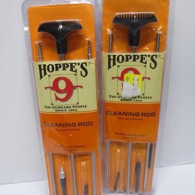 Lot of 2 hoppes cleaning rods