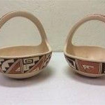 Hopi Pottery Baskets