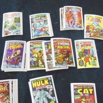 Marvell Superheros collector cards deck