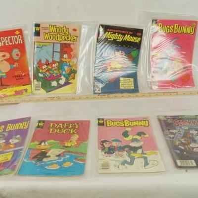 Lot of Comic Books in Plastic Sleeves