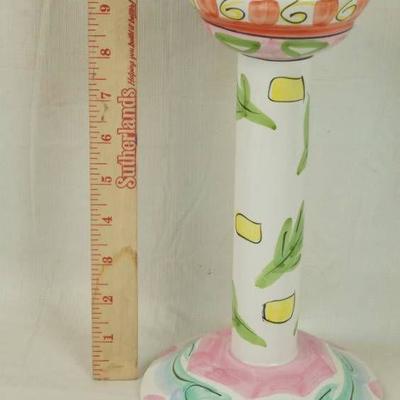 Large, modern style - Ceramic Candle Stick - Prese ...