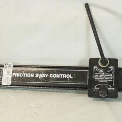 Friction Sway Control Bar - Pro Series 83660L1