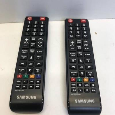2 SAMSUNG TV REMOTES