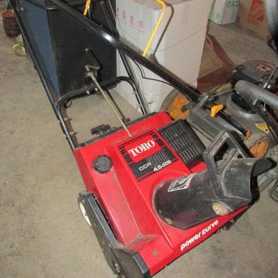 Toro snow blower