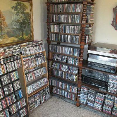 Over one thousand CDs