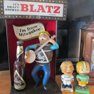 Vintage Blatz beer sign