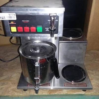 Coffee Brewing System - 2 Burners