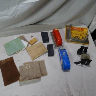 Lot of Misc. Sanding Equipment and Hardware