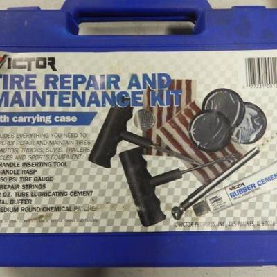 Tire Repair and Maintenance Kit