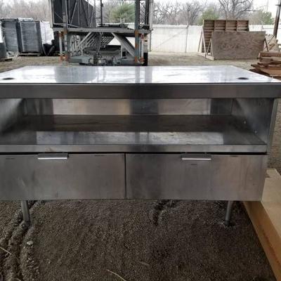 Custom Built Stainless Utility Stand