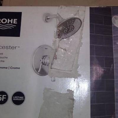 Grohe Gloucester Chrome Shower Faucet