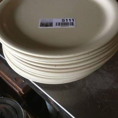 Lot of Round Plates Platters