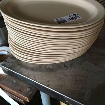 Lot of Oval Plates