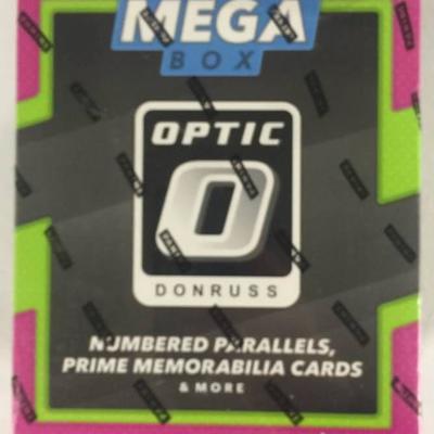 2017 Donruss Optic Sealed Mega Box With 40 Cards & ...